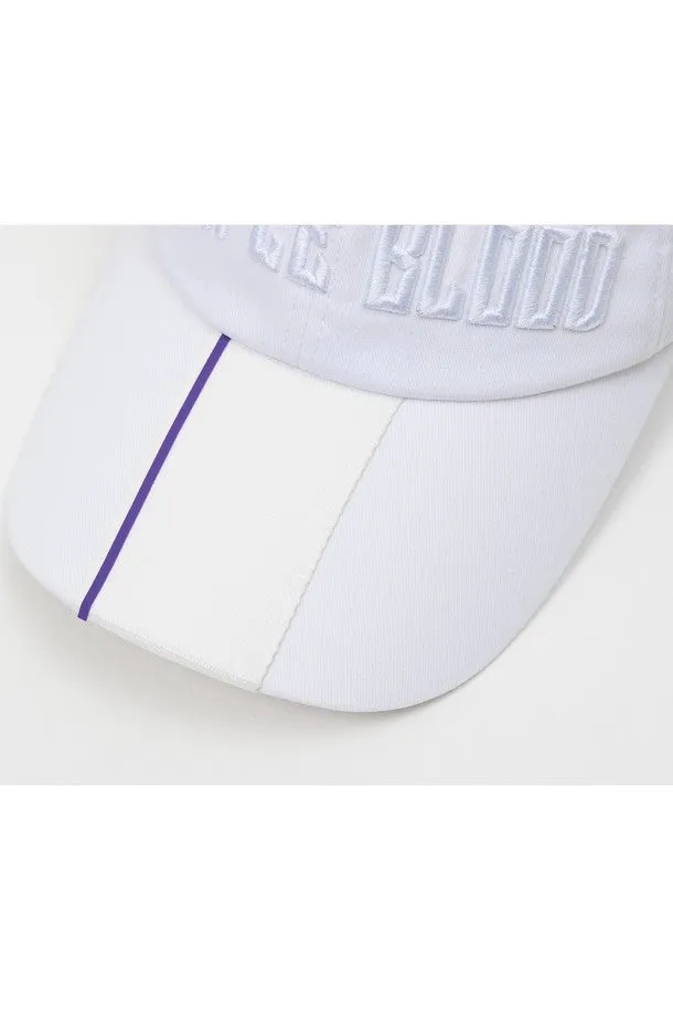 PURPLE BLOOD Lined Point Ball Cap