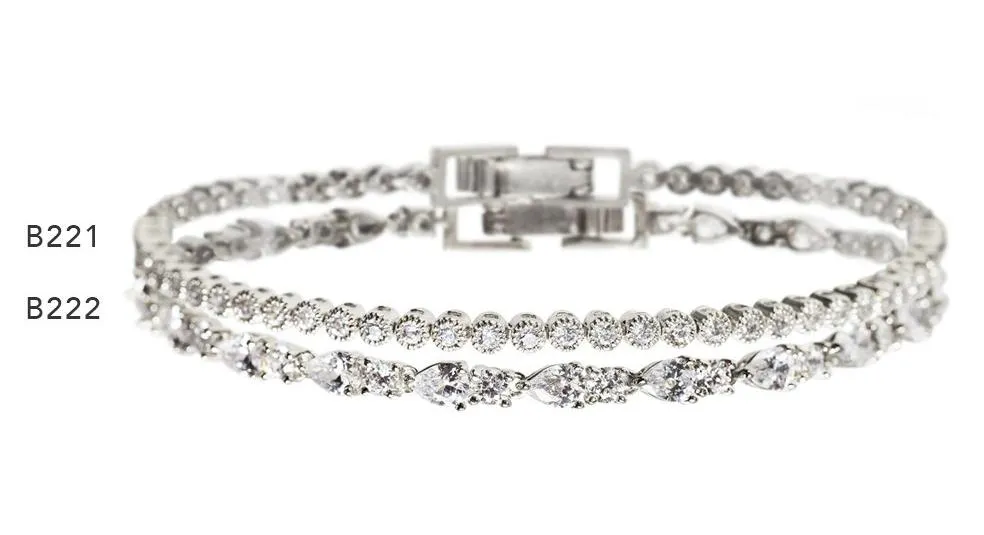 Regal Petite and Mosaic Tennis Bracelets