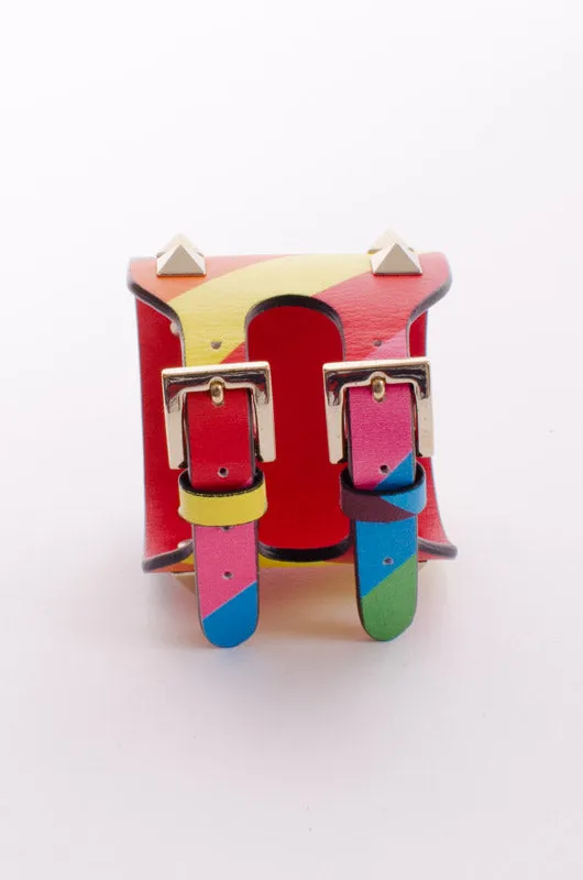 ROCKSTUD RAINBOW CUFF