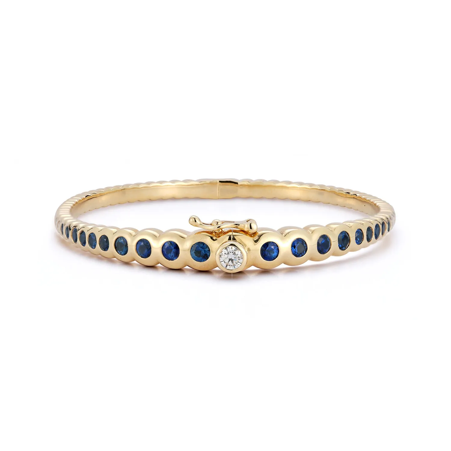 Sapphire Bubble Cuff