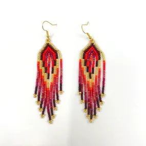 Seda Radiate Earrings - Golden Sunset