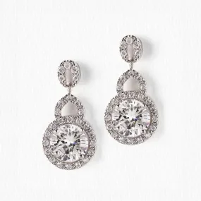 Sophia Crystal Drop Earrings