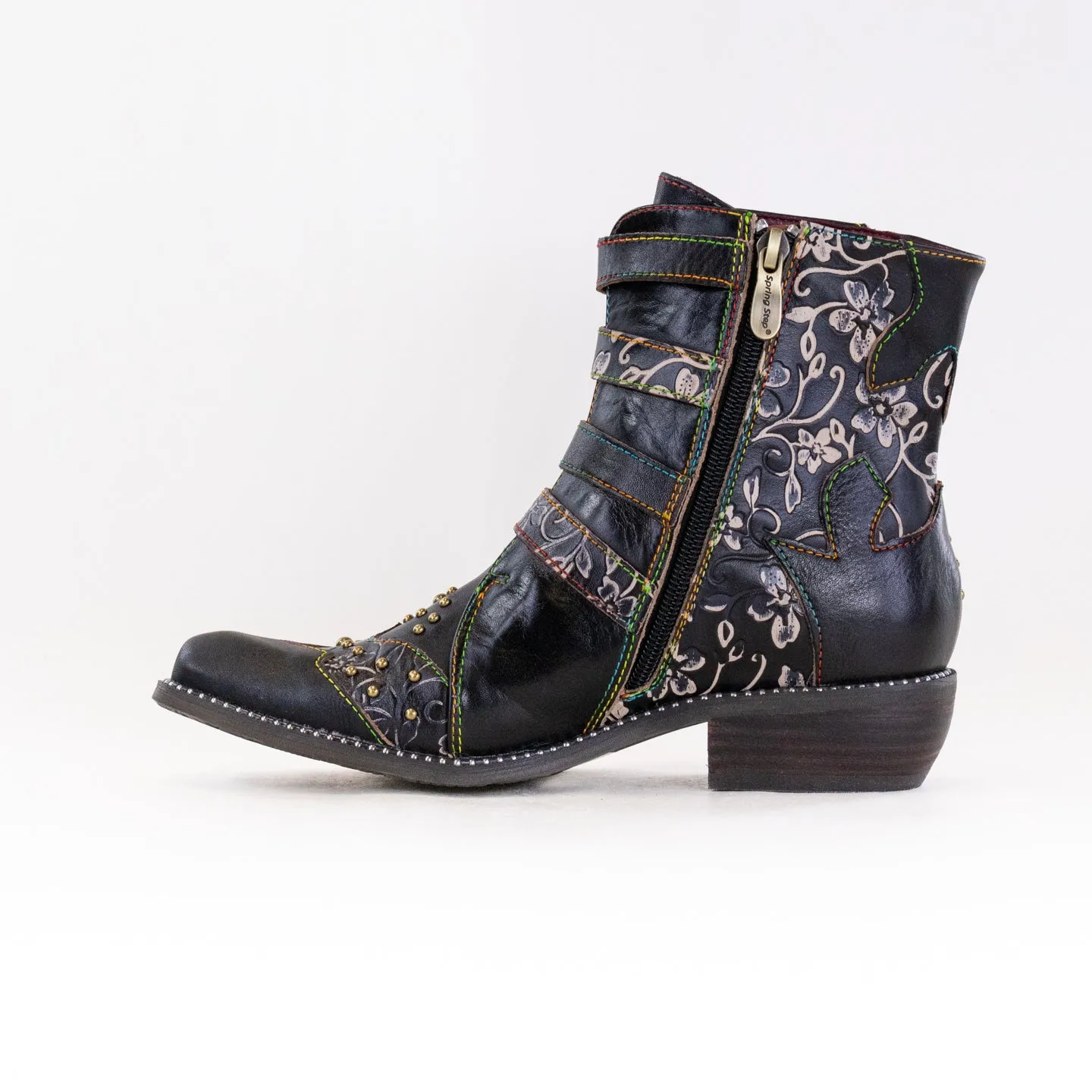 Spring Step L'Artiste Rodeha (Women's) - Black Leather