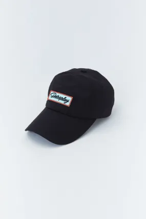 Square Logo Ball Cap_Black