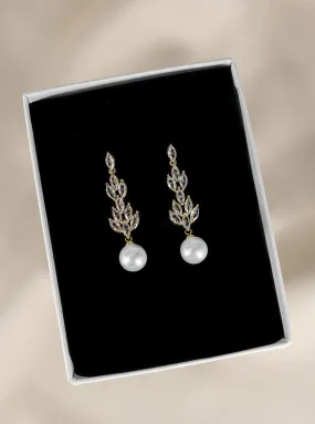 Sydney Long Pearl Earrings