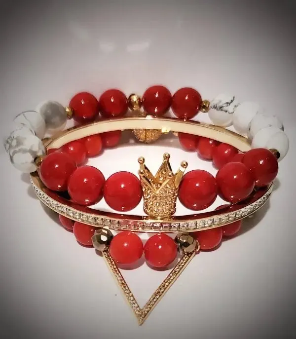 The "Coral" Crown Set