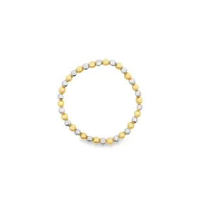 Two Tone Beaded Bracelet (I78)