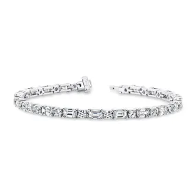 Uneek 1-Row Bracelet 18K White Gold BR30011