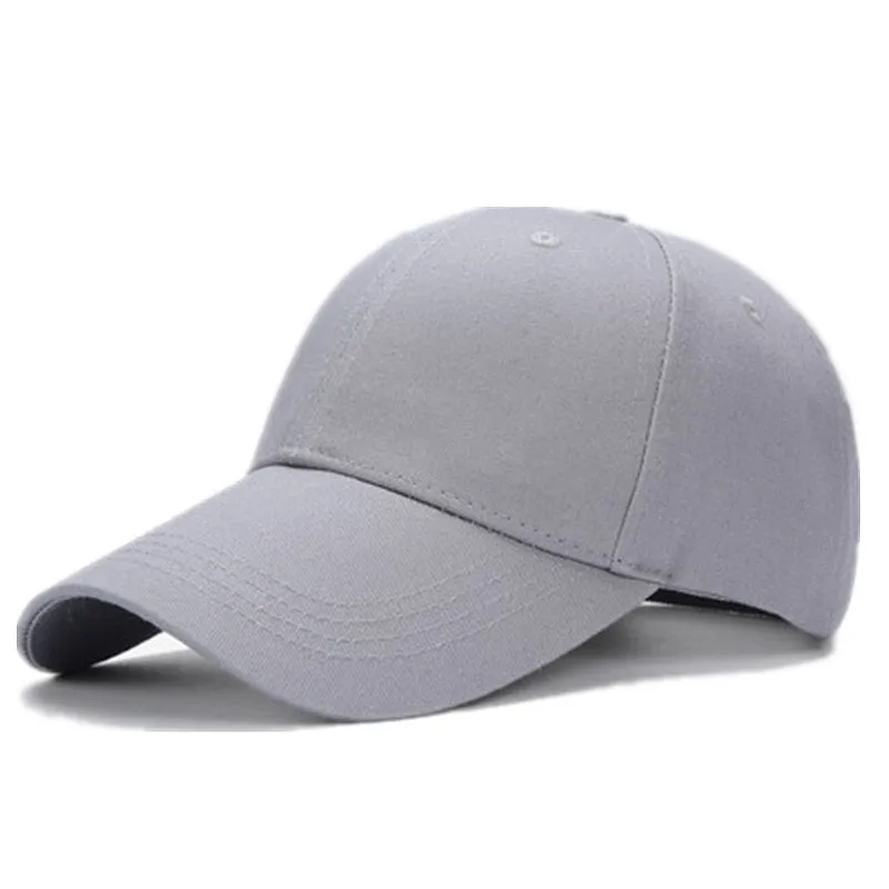 Unisex 100% Cotton Cap High Quality Solid Simple Color Hard Top Baseball Cap Men Women Adjustable Casual Outdoor Sports Hat Cap