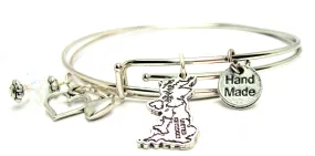 United Kingdom Expandable Bangle Bracelet Set