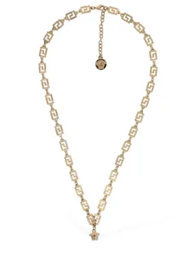 Versace   Greek motif necklace 