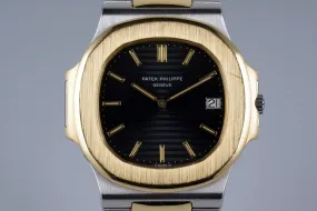 Vintage Patek Philippe Two Tone Nautilus 3700