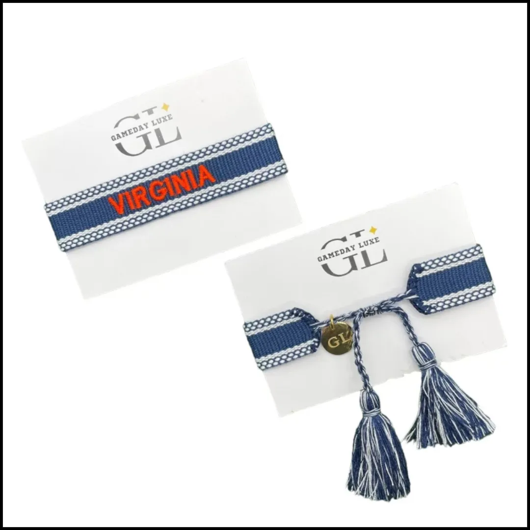 VIRGINIA Team Tassel Bracelet