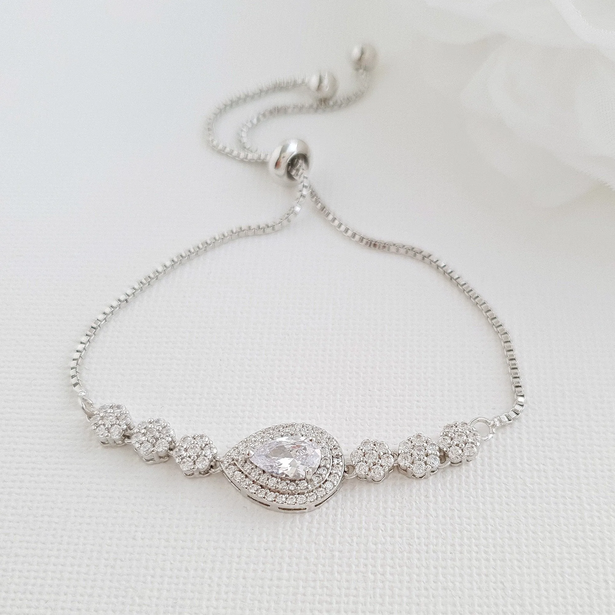 Wedding Slider Bracelet- Joni