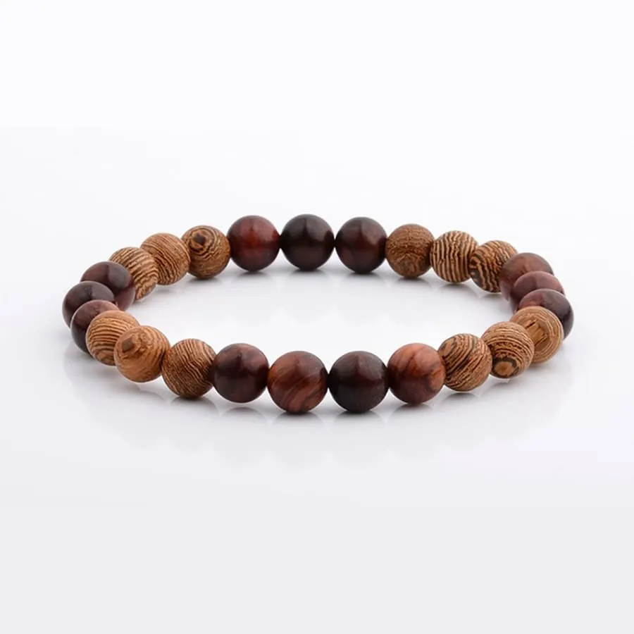 Wooden Beads Bracelets For Men Women Meditation Healing| Yoga Bracelet Beads